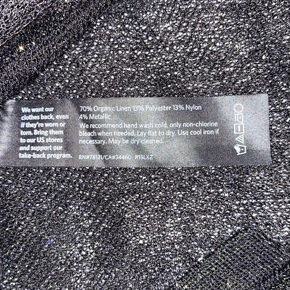 EILEEN FISHER
Organic Linen Metallic Mesh Tunic excellent like new condition XXS - Picture 9 of 12